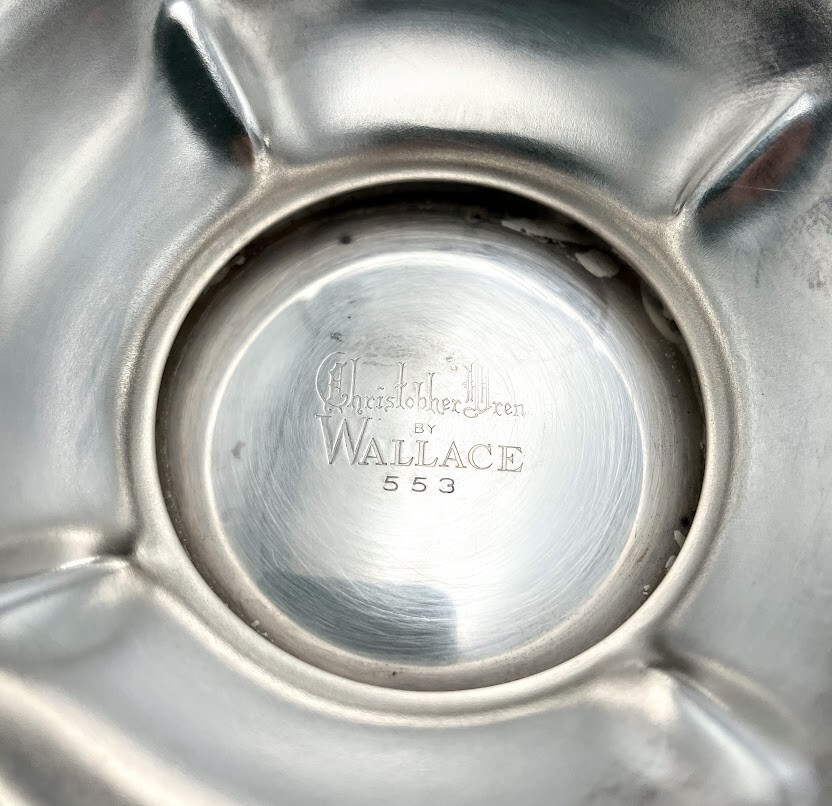 Silver Plate Handled Sugar 'Christopher Wren' by Wallace Silver Co. -A31543