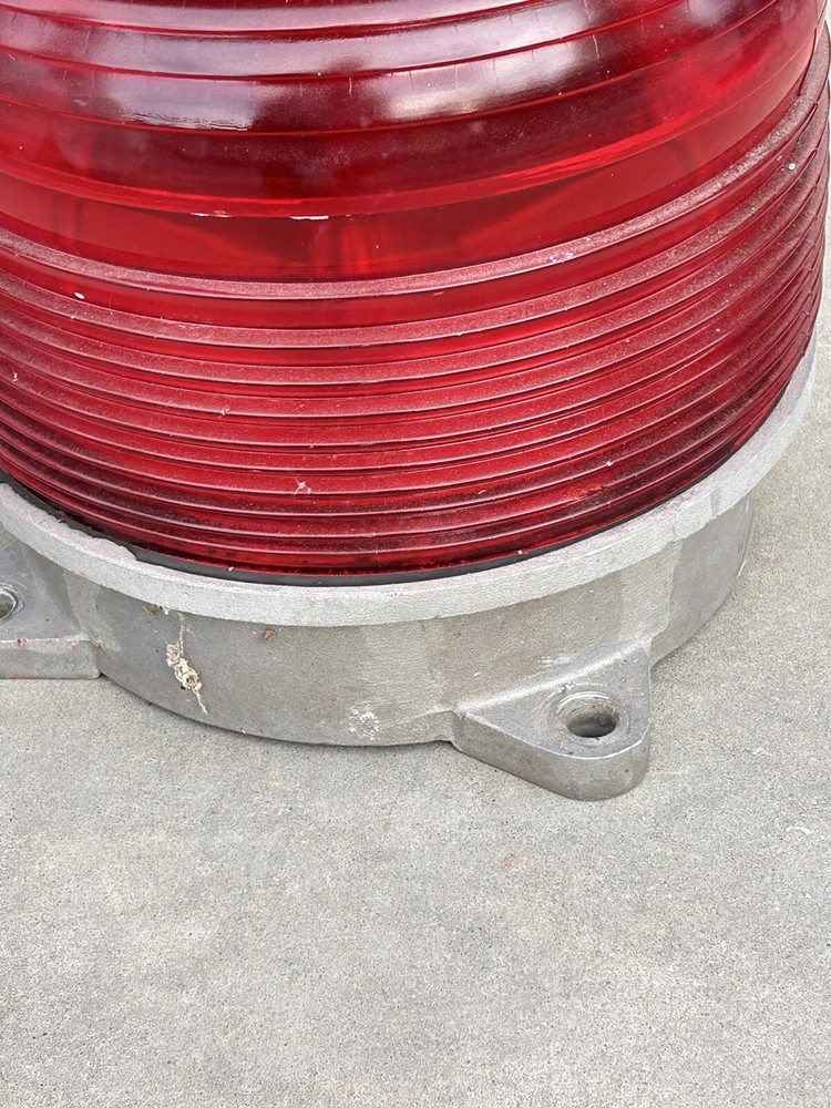 Vintage Glass, Dock Light, Ship Beacon, Can Ship Freight