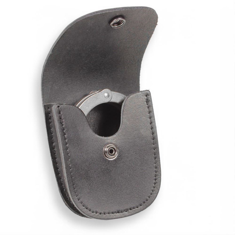 Protec Real Leather Chain Handcuff Case