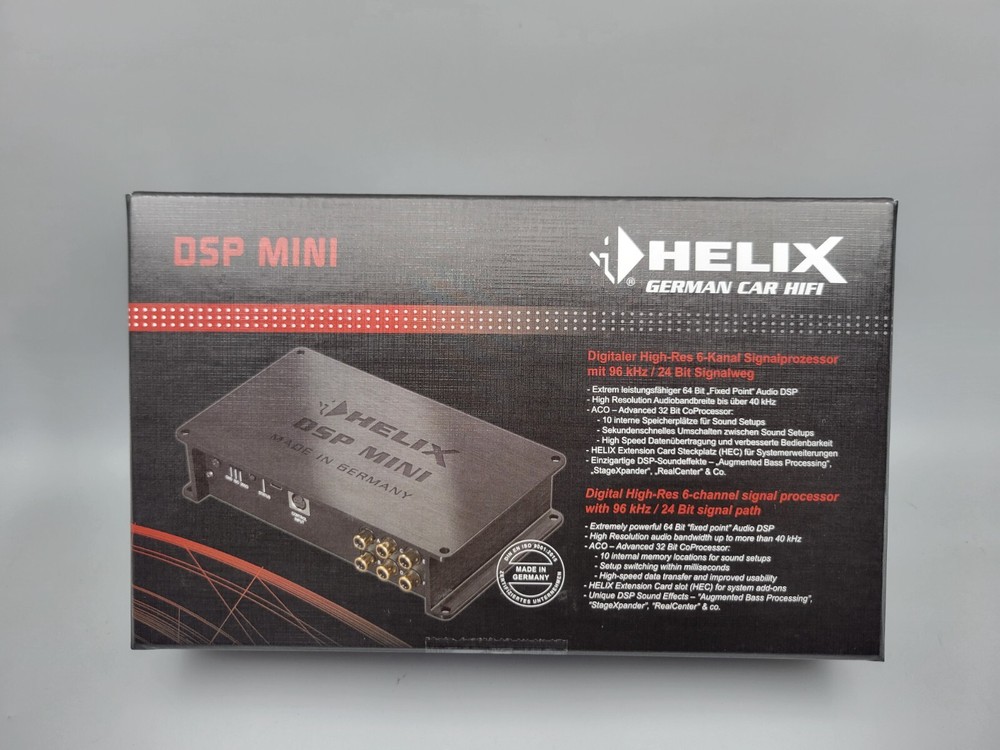 HELIX DSP MINI 4 In/6 Out Digital Signal Processor