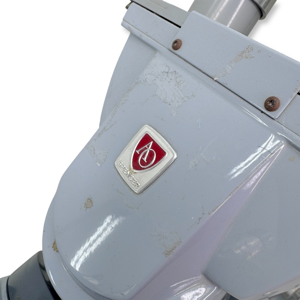 AO Spencer Series 10 Dual Binocular Microscope 4 Objectives Infinity Plan Achro