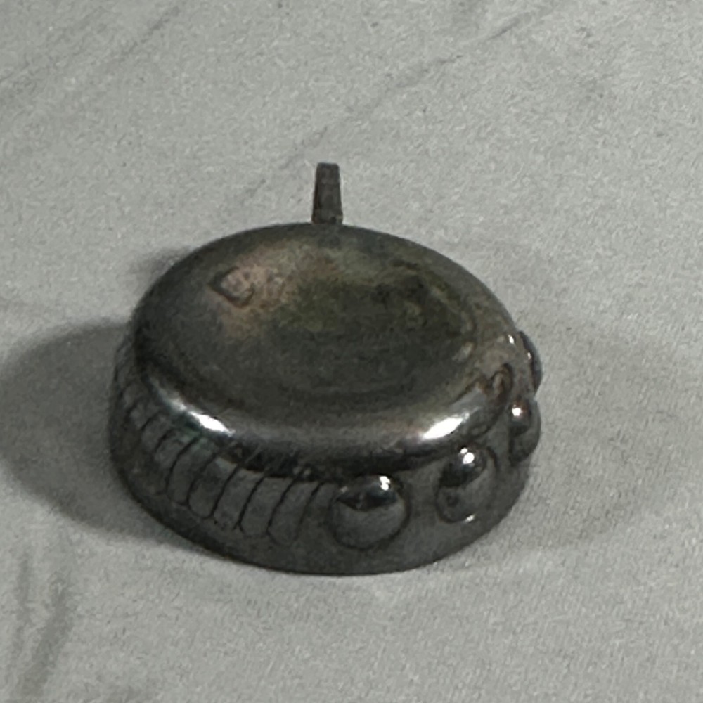 Vintage Maillechort Silver Plate Tastevin