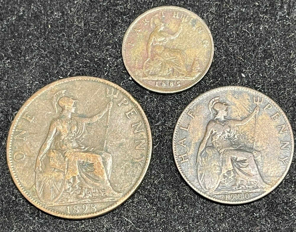 Great Britain 3 Coins Lot