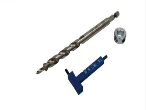 Kreg KPHA308 Easy-Set Drill Stop Set 3 pc NEW IN PACKAGE