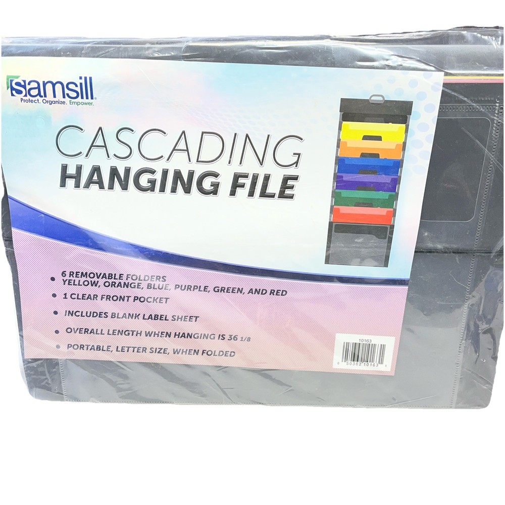 Samsill Cascading Wall File Organizer, Classrom Organization Basic Assorted