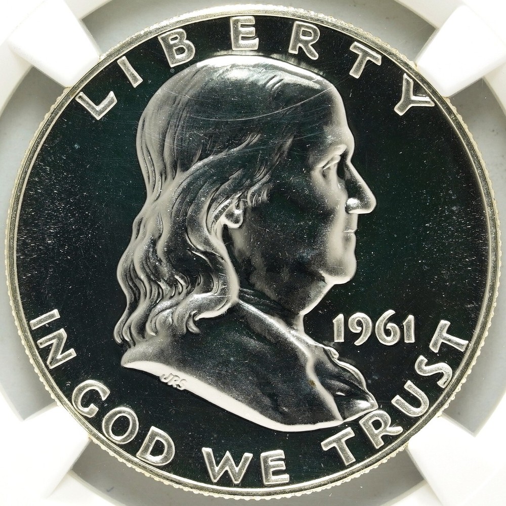 1961 Franklin Silver Half Dollar PF-67