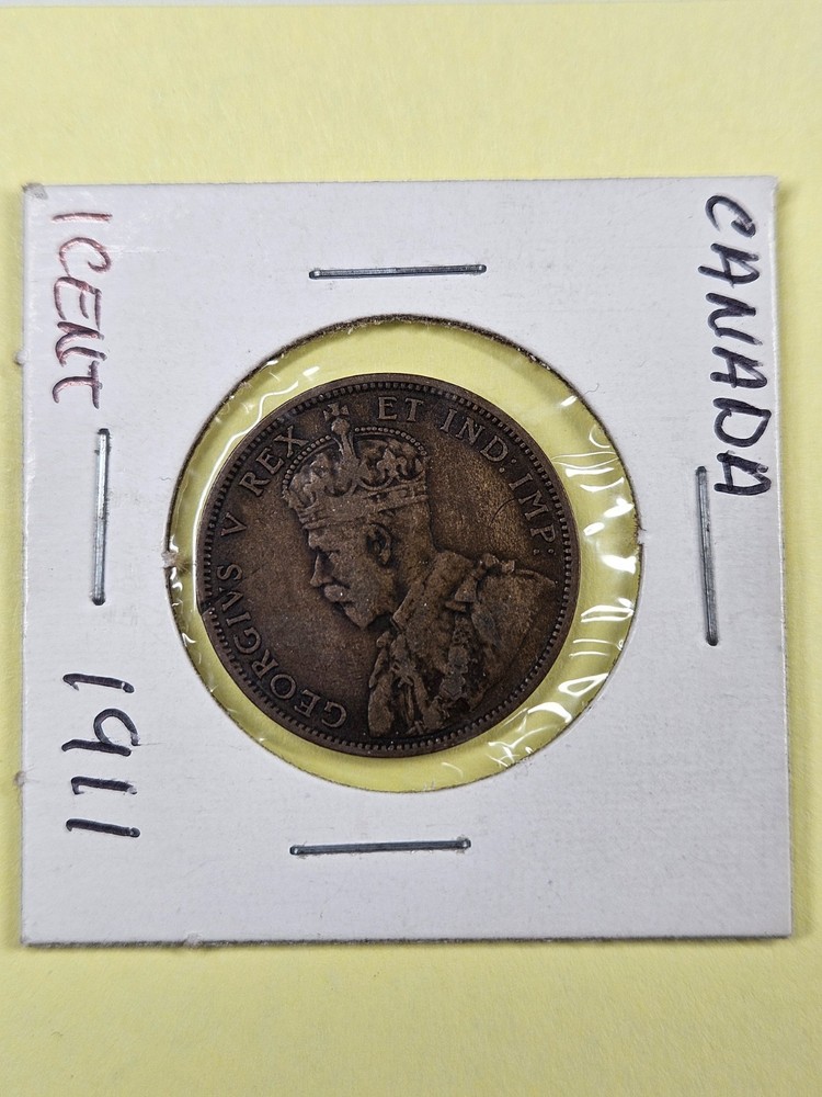COIN - CANADA - 1 CENT 1911