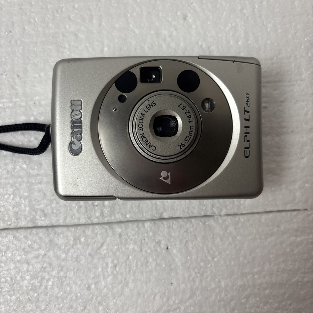 Canon Elph LT 260 APS Point & Shoot Camera w/ Case