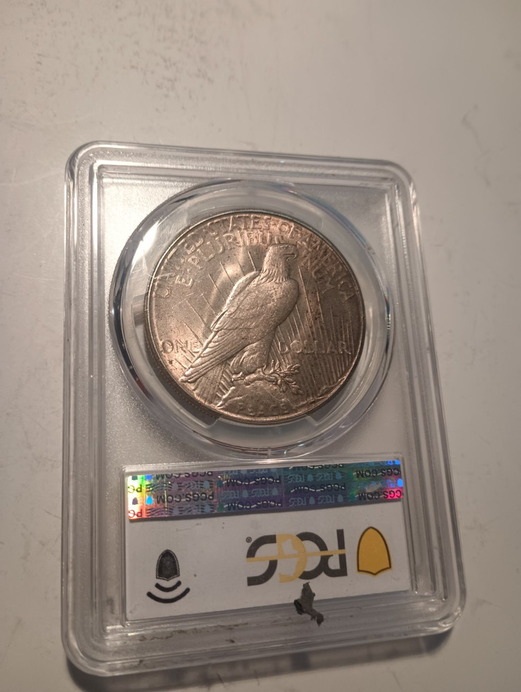 1926-S Peace Dollar $1 PCGS MS62 (Gold Shield)