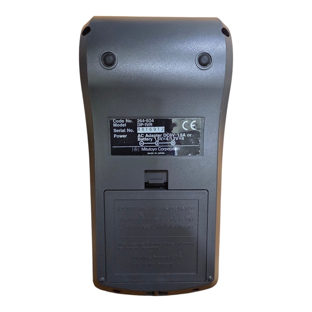 Mitutoyo DP-1VR Digimatic Mini Processor Printer w/ AC Adapter Tested Working