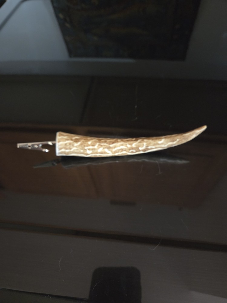 Genuine Deer Antler Rouch Clip