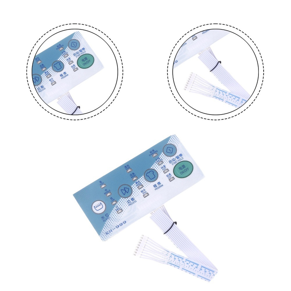 XN-999 Replacement Control Board with Start Pause Power Buttons for Washers