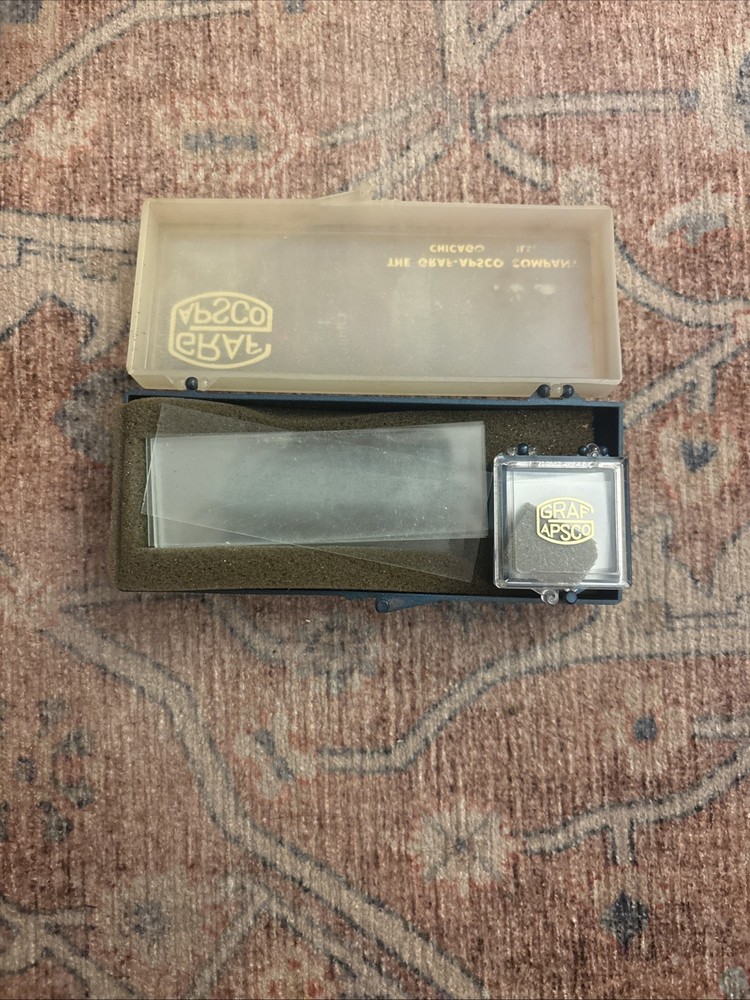 Vintage Microscope Slides