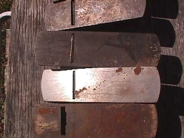 RUSTY WOOD BLOCK PLANE PARTS