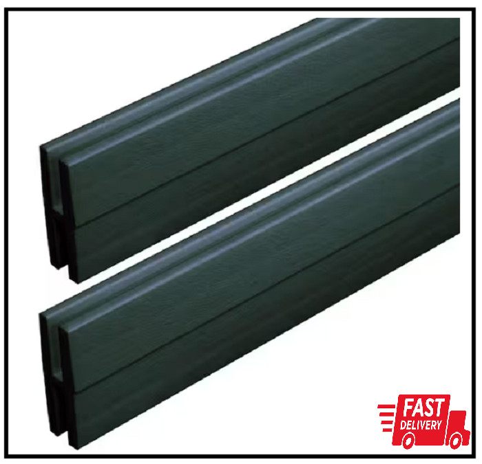 4 Ft. Green Vinyl Lattice Divider (2-Pack)