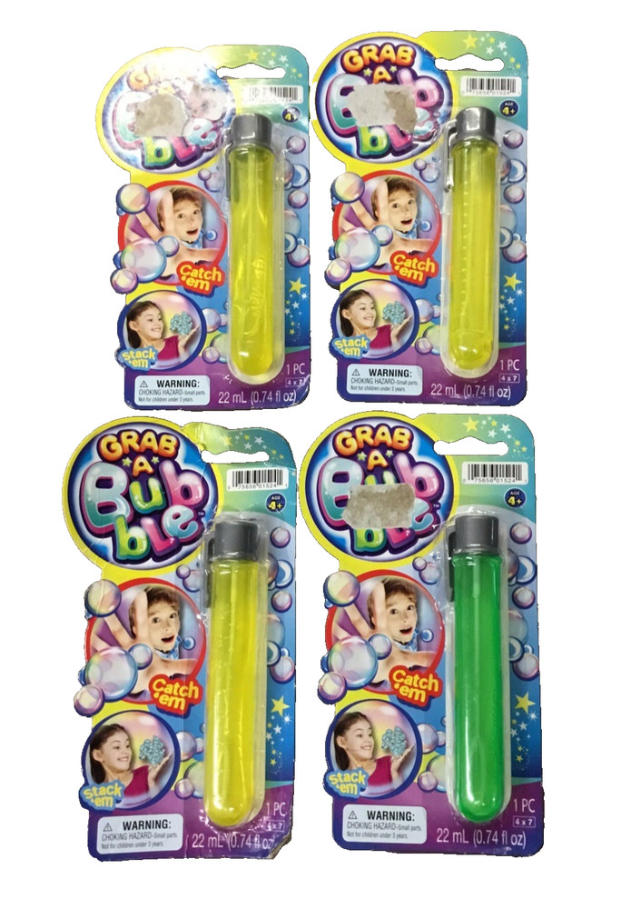 Grab a Bubble Assorted 0.74 Oz Case Pack of 4 in Multi