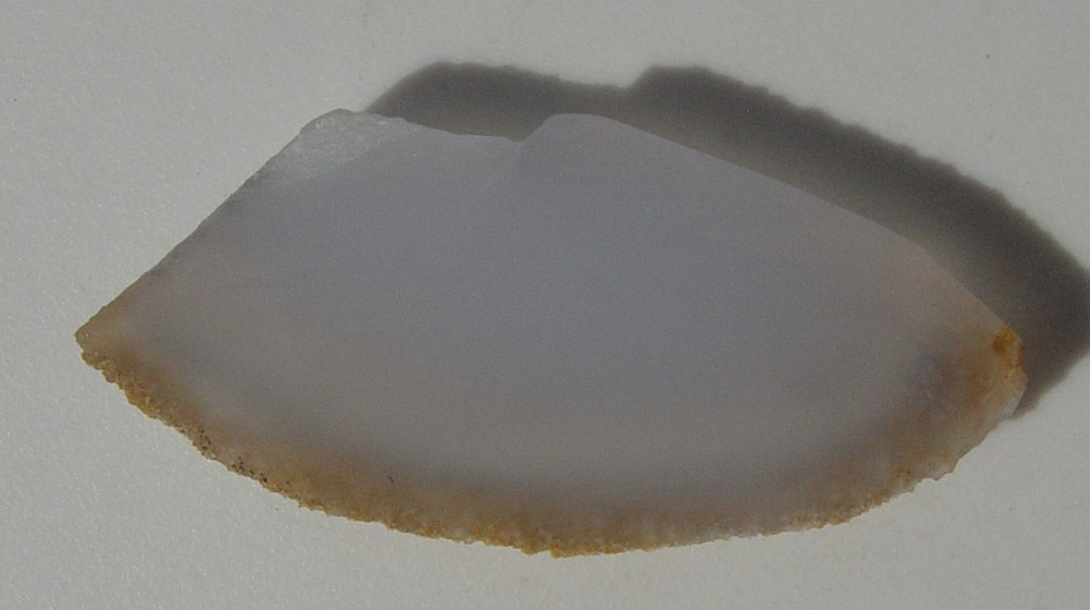 Blue Chalcedony Lapidary Slab T1343