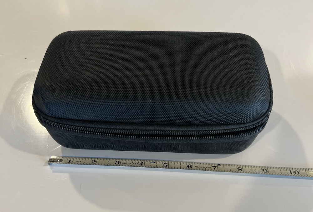 Empty Black Case Container Holder Small  8 x 3.5  x 3