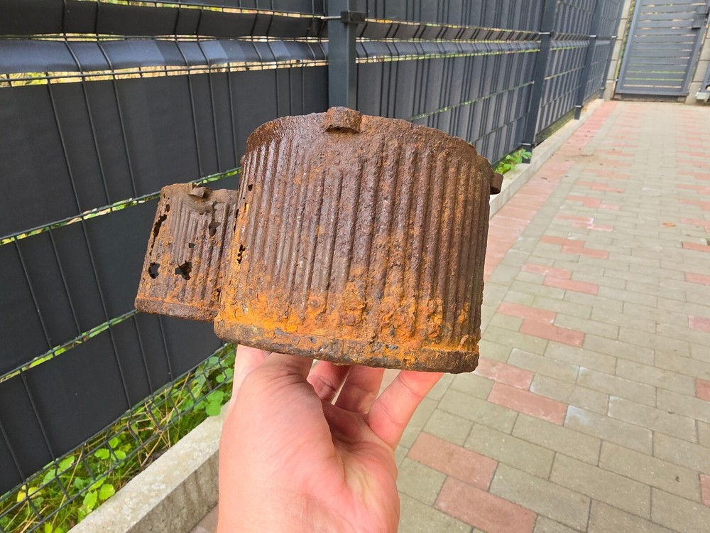 WW2 Accessories from the German bunker rare relic.