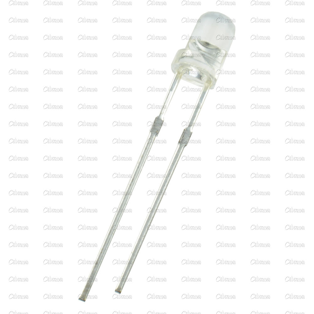 100PCS 3mm Blue 5000MCD Round Water Clear LED Light