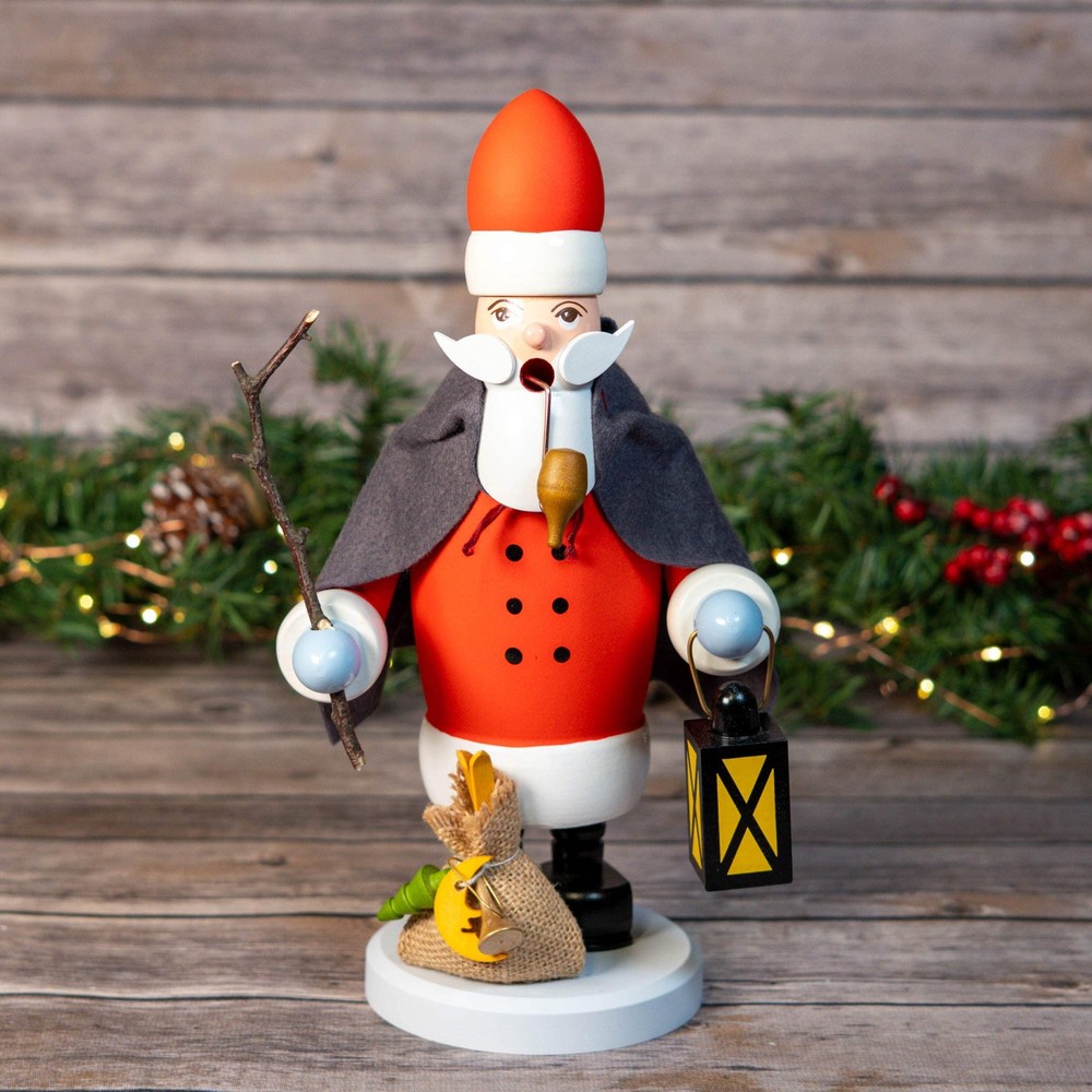 Smoker - Santa with Cape and Lantern