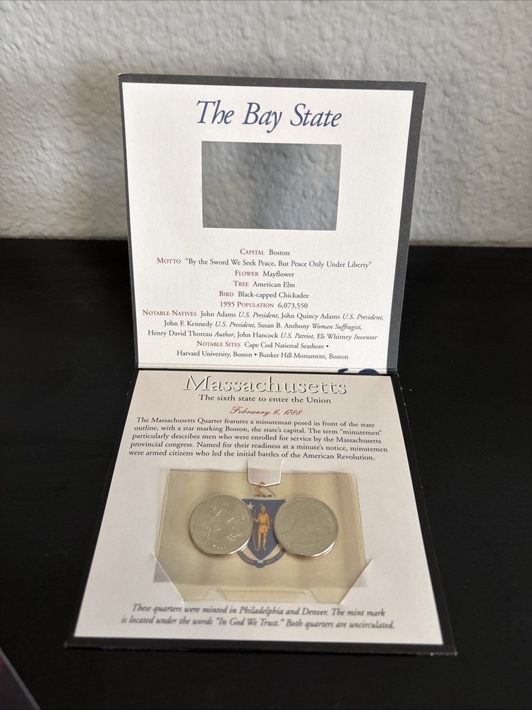 US Minted Quarter Dollar Numbered Set New Sealed