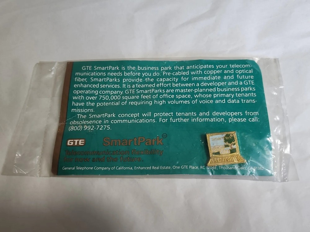 GTE Smart Park Lapel Hat Jacket Pin