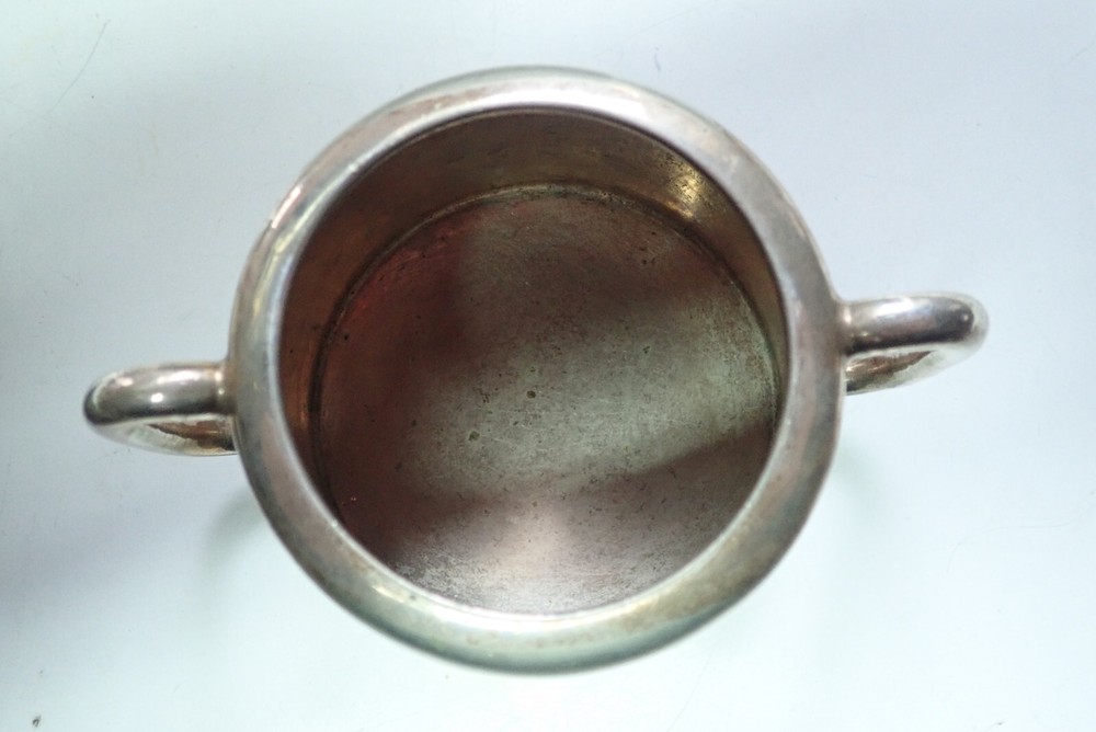 Antique Silver Creamer with Maker's Marks