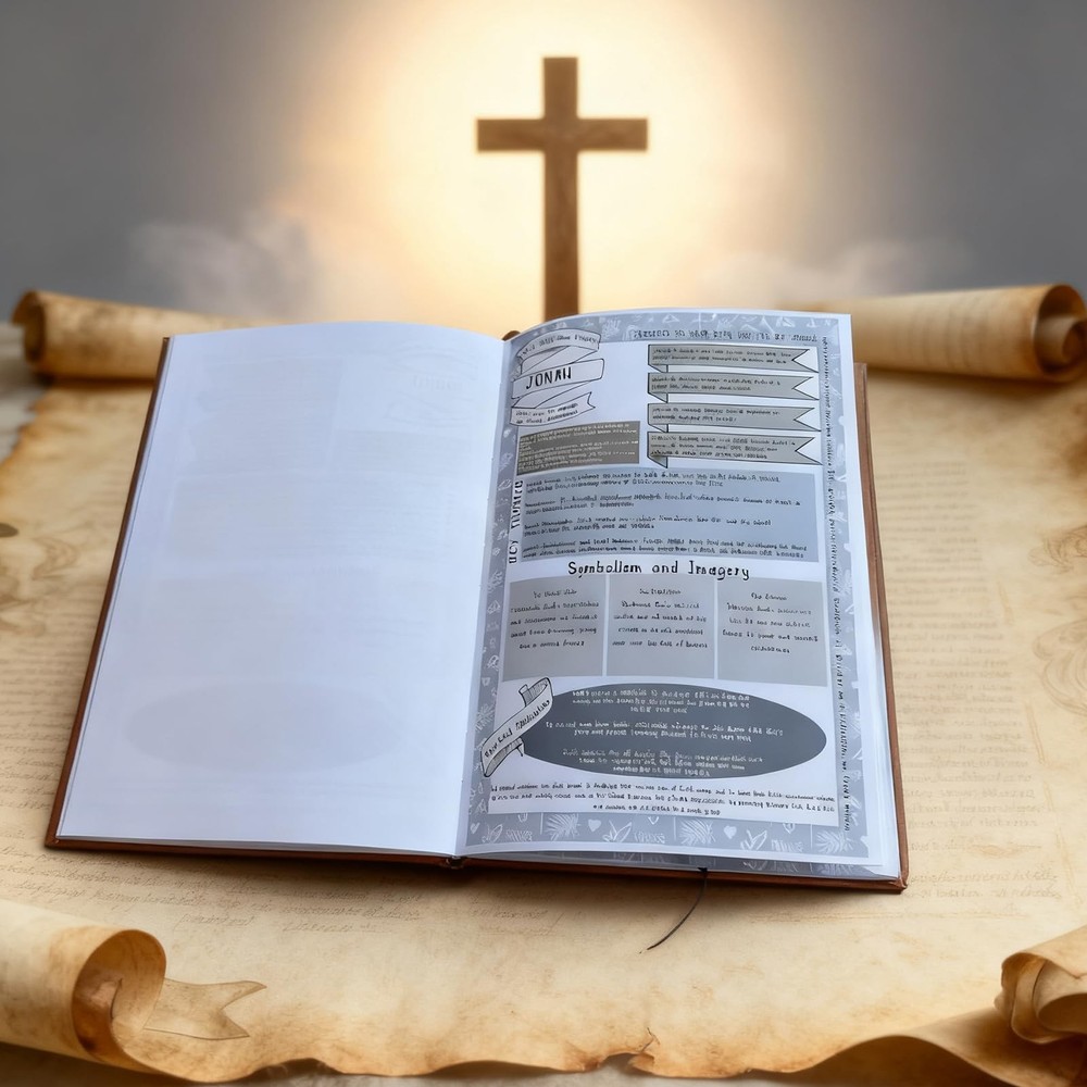 LMLPFP Bible Study Guide 66-Page Daily Devotional brown
