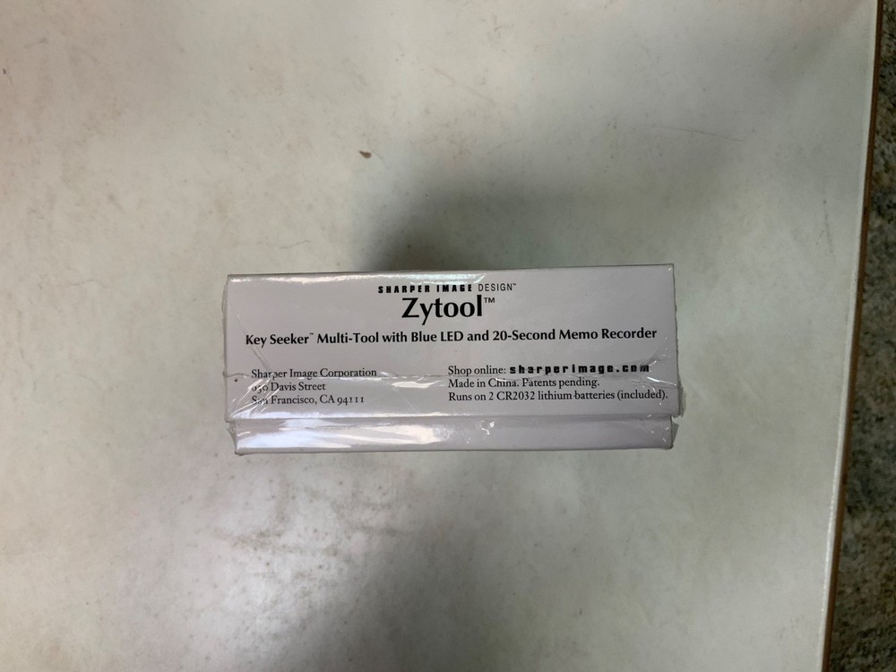 Vintage Zytool Voice Recorder Multi-Tool by Sharper Image - Blue