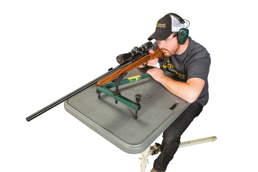 7 Rest Adjustable Ambidextrous Rifle One Size, Gray