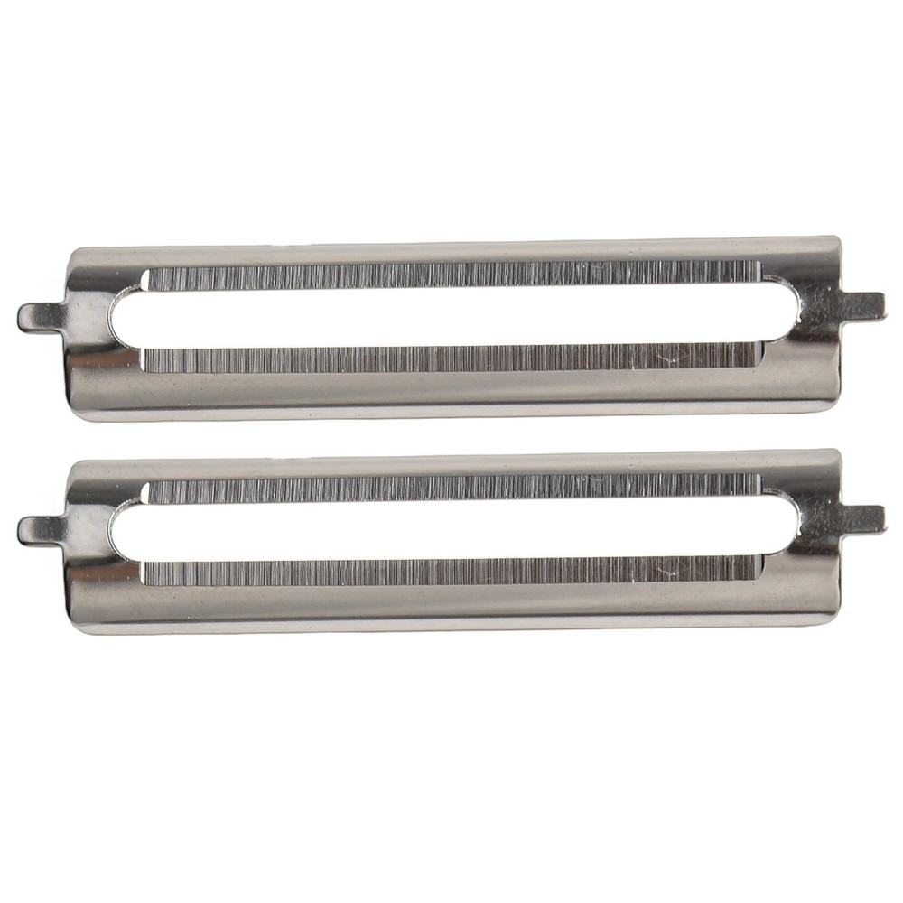 Blade Peeling Replacement Single-Sided Stainless Steel 2pcs Flat Blade