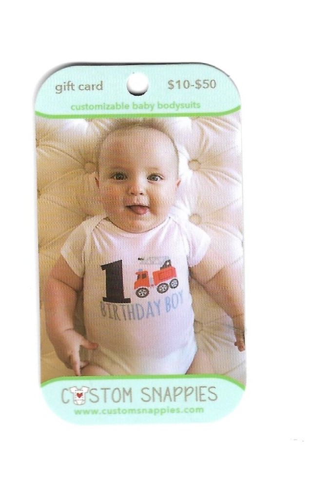 $50 CUSTOM SNAPPIES GIFT CARD