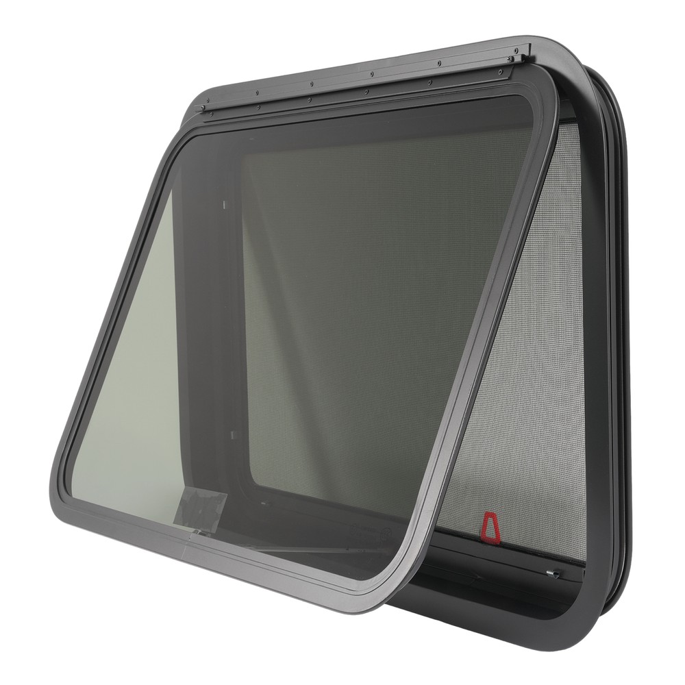 30"x20" For RV Camper Window Emergency Push Out Tinted Glass Exit Window w/Trim