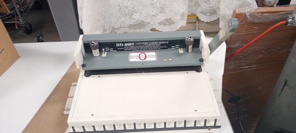 Rhin-O-Tuff HD-8000 Wire Closing Module-for Punch Binding Machine