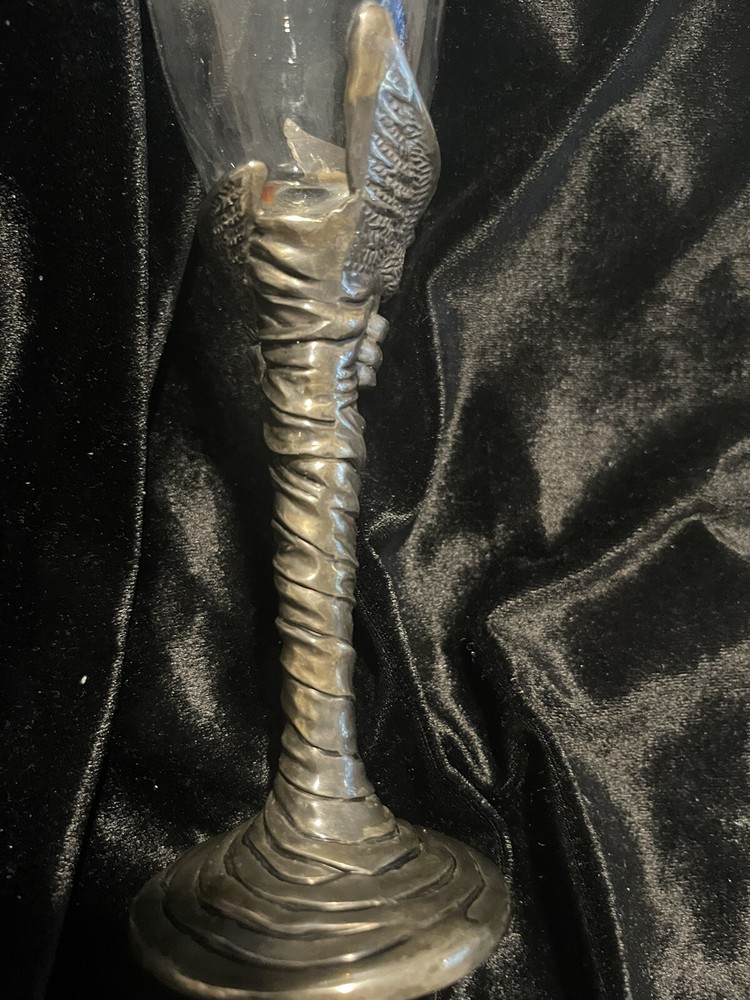 International Silver 9” Silver Plate Champagne Flute