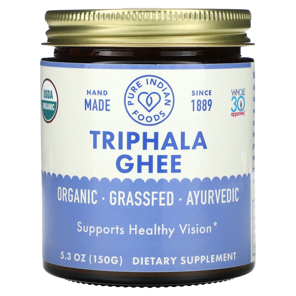 Organic Triphala Ghee, 5.3 oz (150 g)
