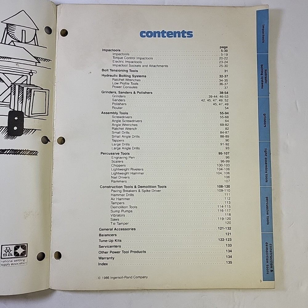 Ingersoll-Rand 1986 Professional Power Tools Catalog