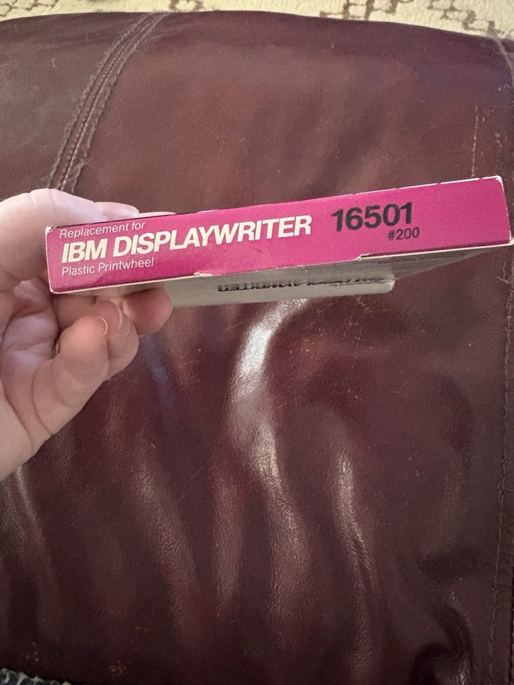 CAMWIL PLASTIC PRINTWHEEL 16501 REPLACEMENT FOR IBM DISPLAYWRITER