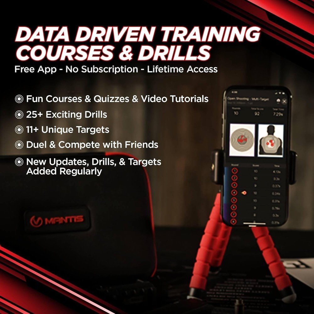 Portable 9mm Laser Training Kit Mantis Academy for Target Practice Fire System