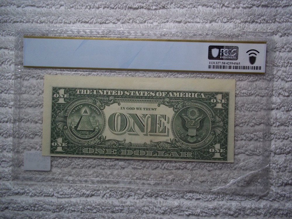 1988 $1 ERROR - Inverted Overprint PCGS 58 PPQ #E28 RARE TYPE II ERROR