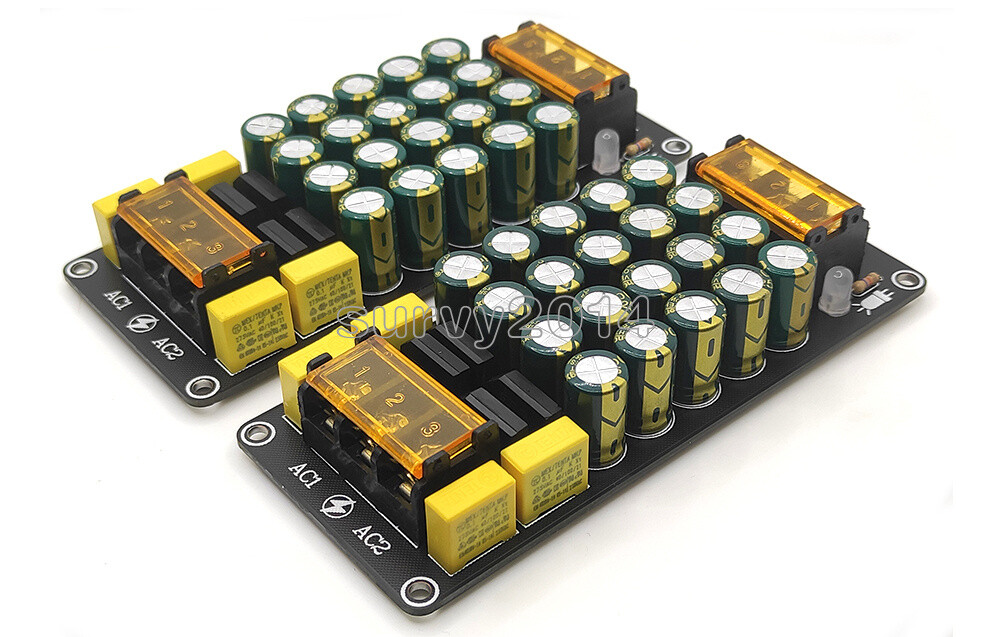 10A DC Full Bridge Dual Power Supply Rectifier Filter Power Amplifier Board