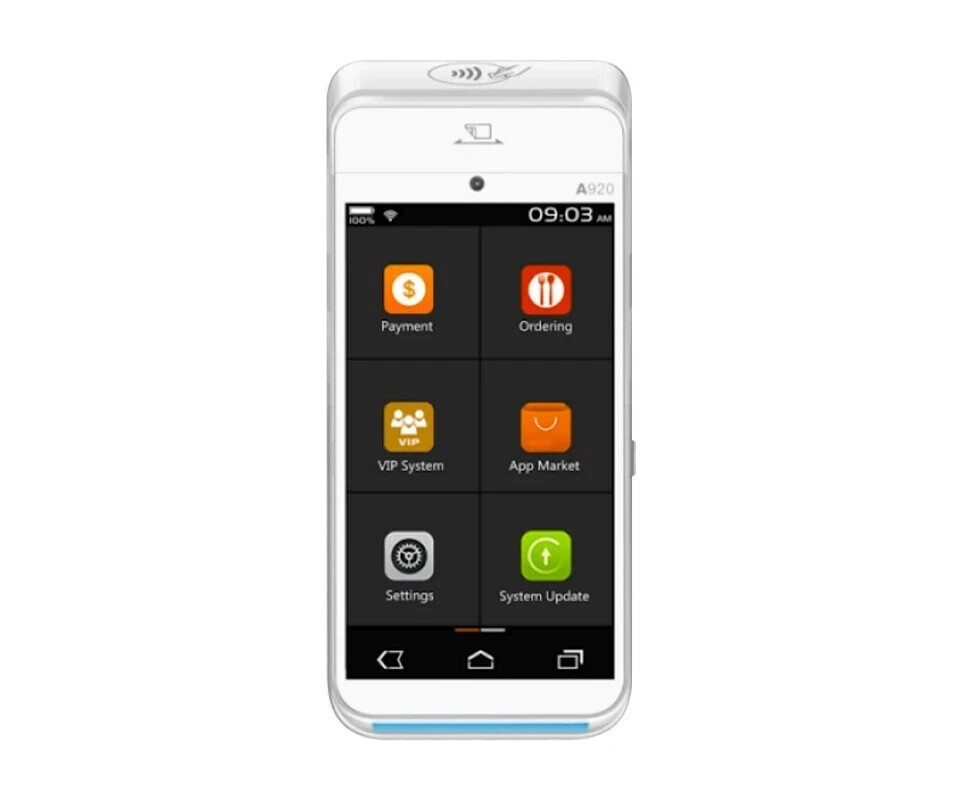 PAX A920 Elegant Android Smart Mobile POS + Merchant Account