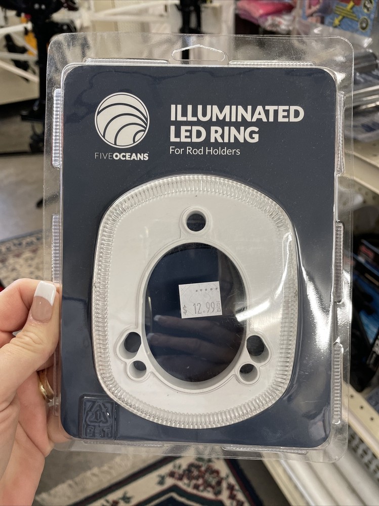 Five Oceans Illuminated Rod Holder Ring Nos