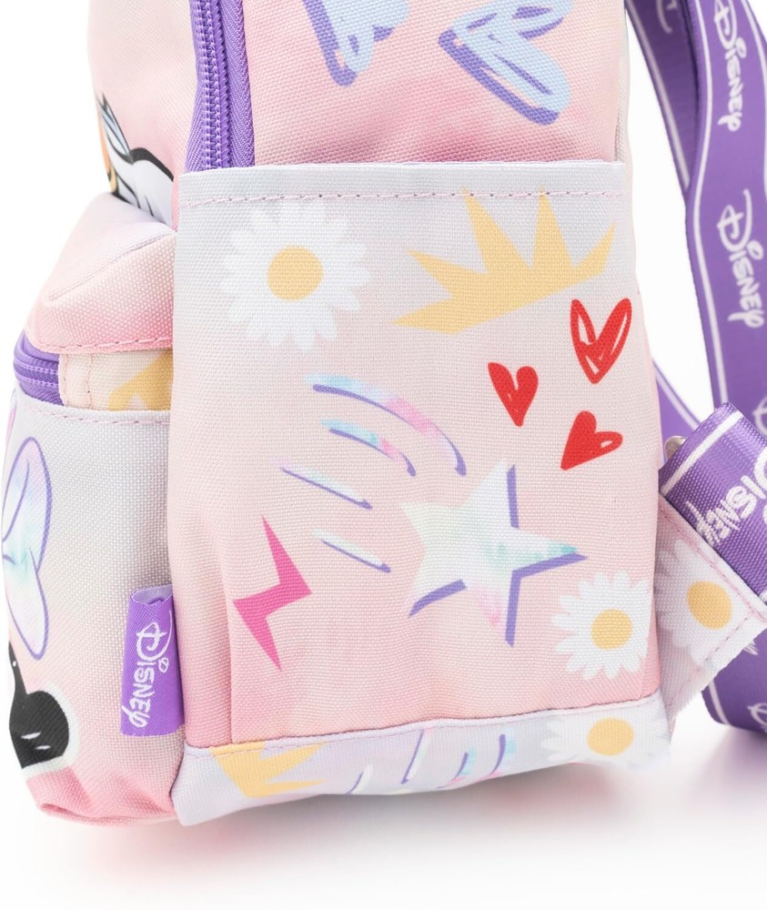 Daisy Duck 13"" Nylon Daypack, Purple