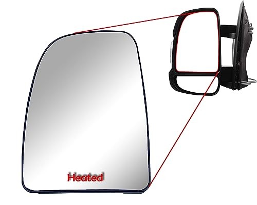 Replacement Driver Left Side Mirror Upper Main Glass Big GLass Driver(LH) Side