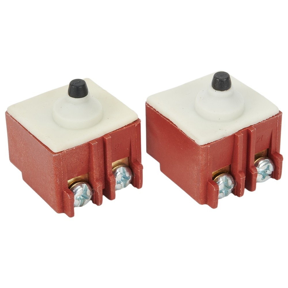 2pcs Angle Grinder 250V 5A NO Push Button Switch for GWS6 8-100 TWS6600