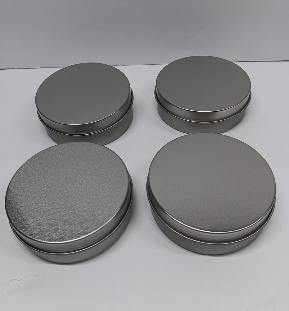Round Tin Containers