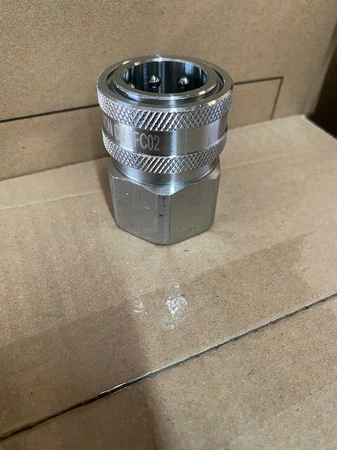 Dixon Valve 6EF6-S, Through Interchange Female Coupler (NEW)