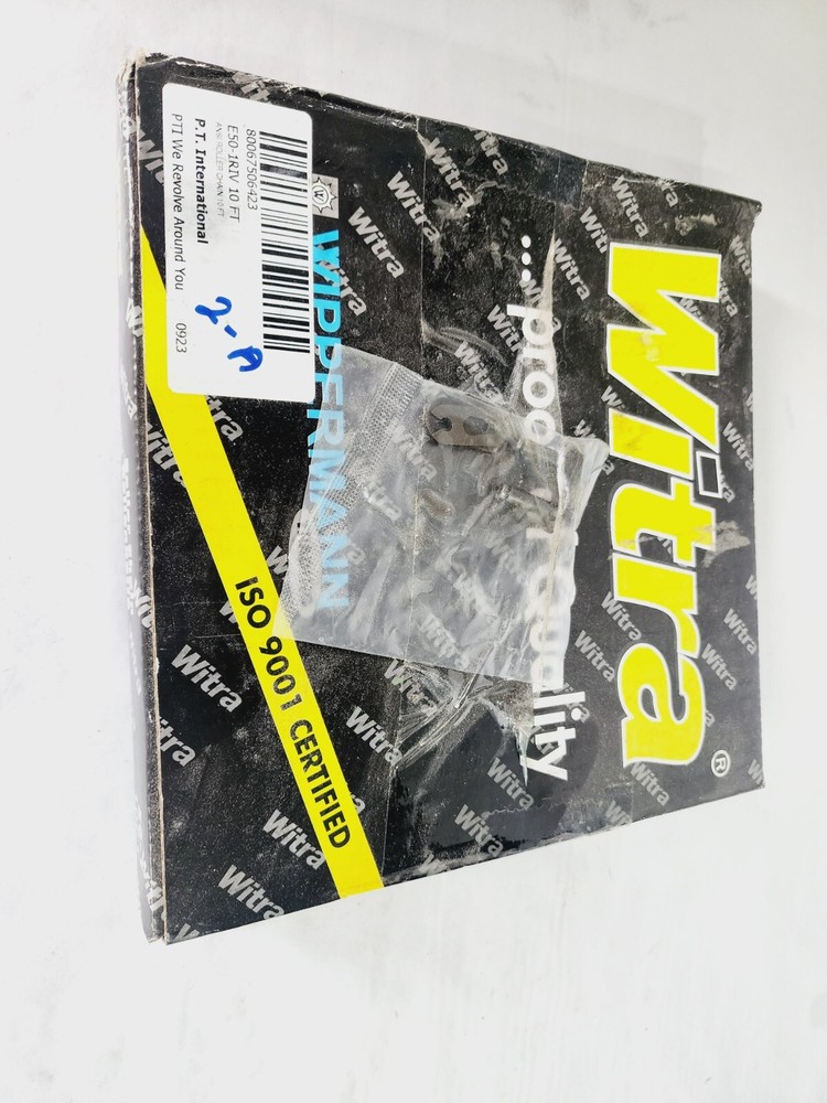 10'- Witra E50-1RIV Roller Chain 50-1 RIV